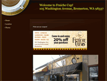 Tablet Screenshot of fraichecup.com